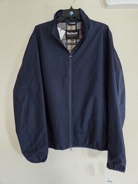 Barbour Mens Navy Korbel Waterproof Jacket Size XXL NWT $250